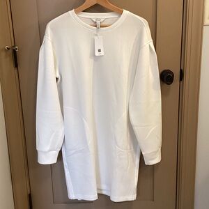 SPANX White Long Sleeve Dress